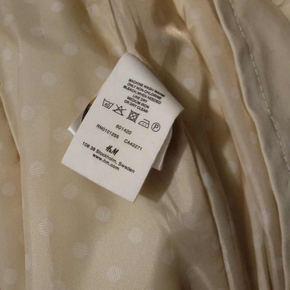 NWT H&M trench - Picture 9 of 10